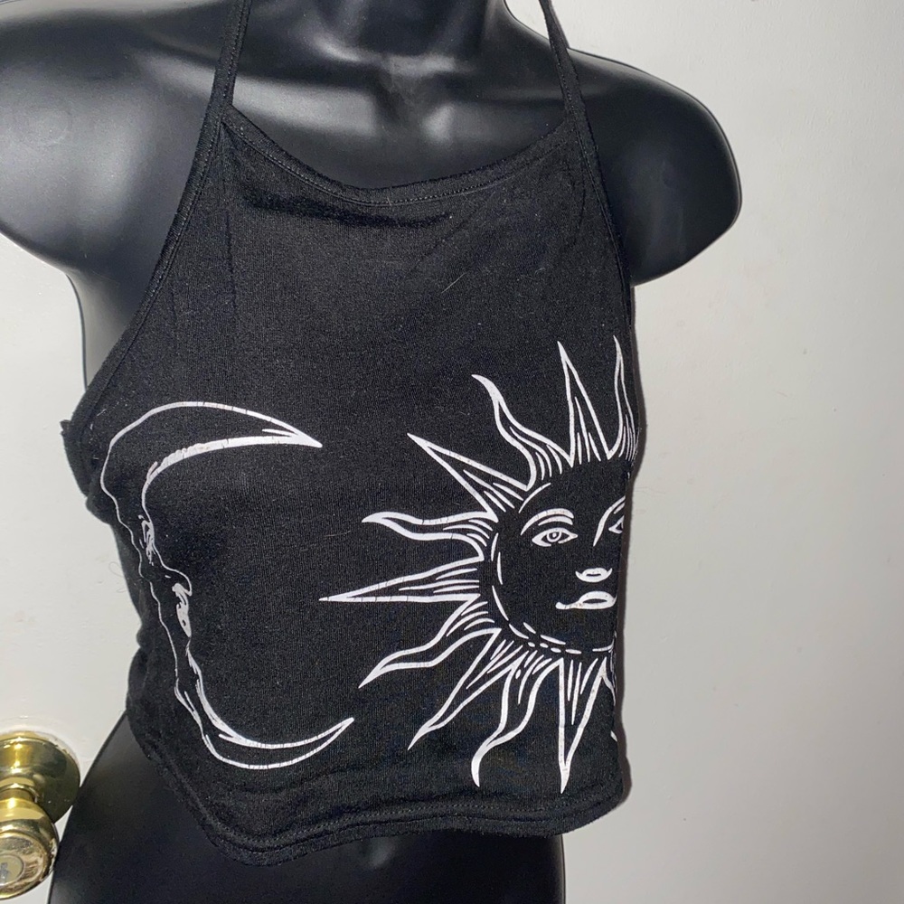 Sun/Moon halter top